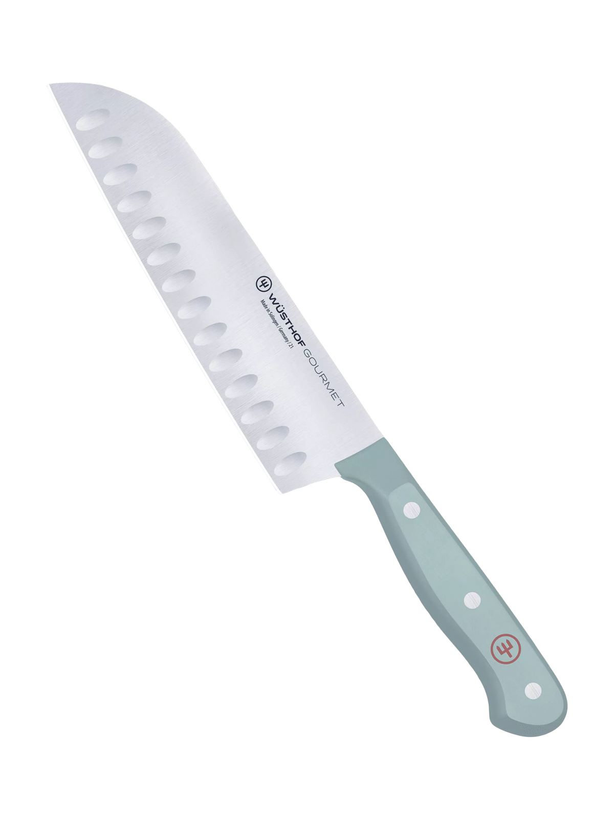 WÜSTHOF Gourmet Santoku knife 17cm Quiet Blue, UK version