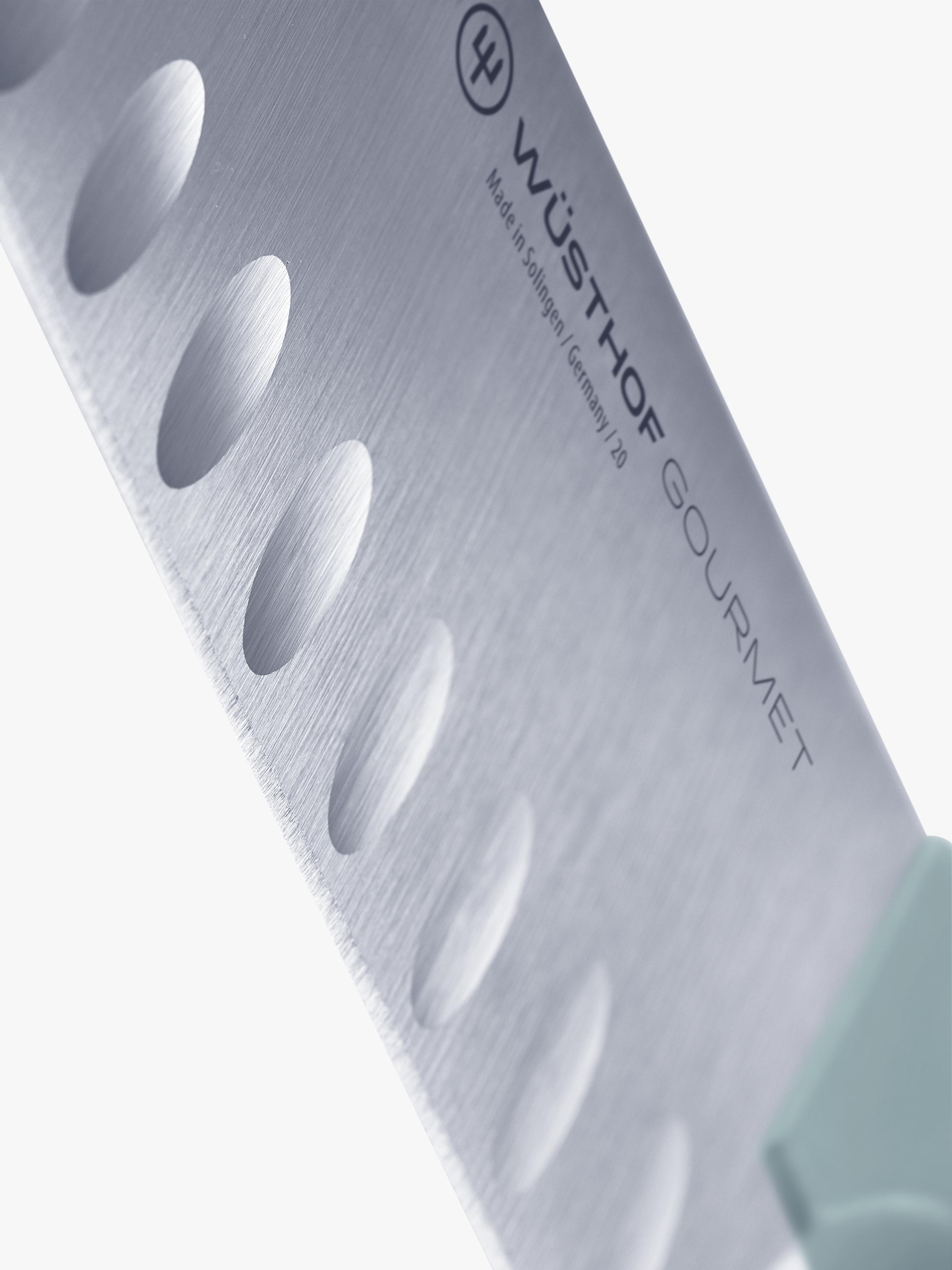 WÜSTHOF Gourmet Santoku knife 17cm Quiet Blue, UK version