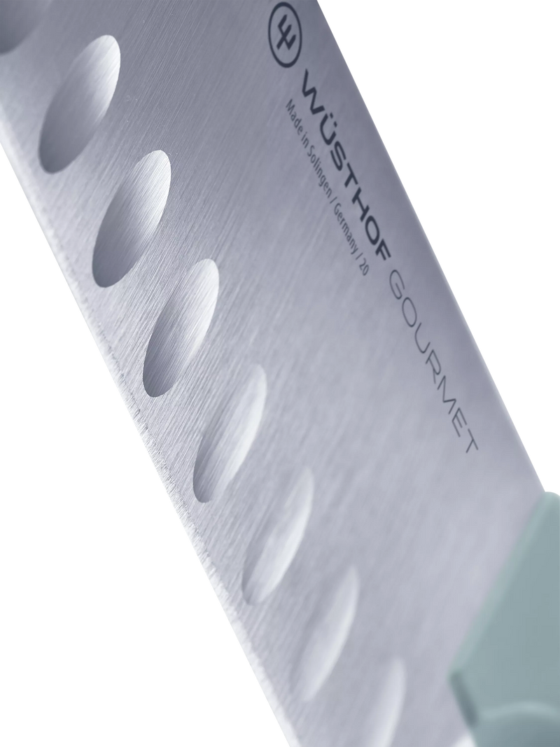 WÜSTHOF Gourmet Santoku knife 17cm Quiet Blue, UK version