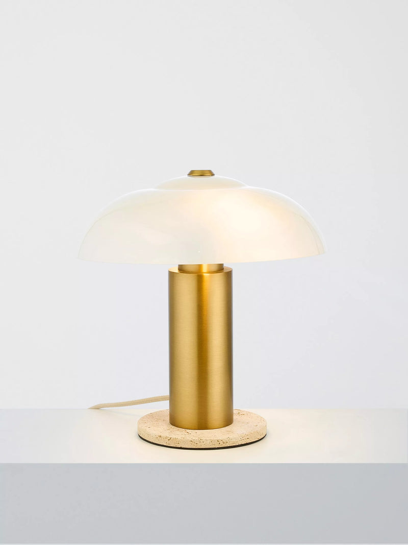 John Lewis Marlo table lamp antique brass, UK version