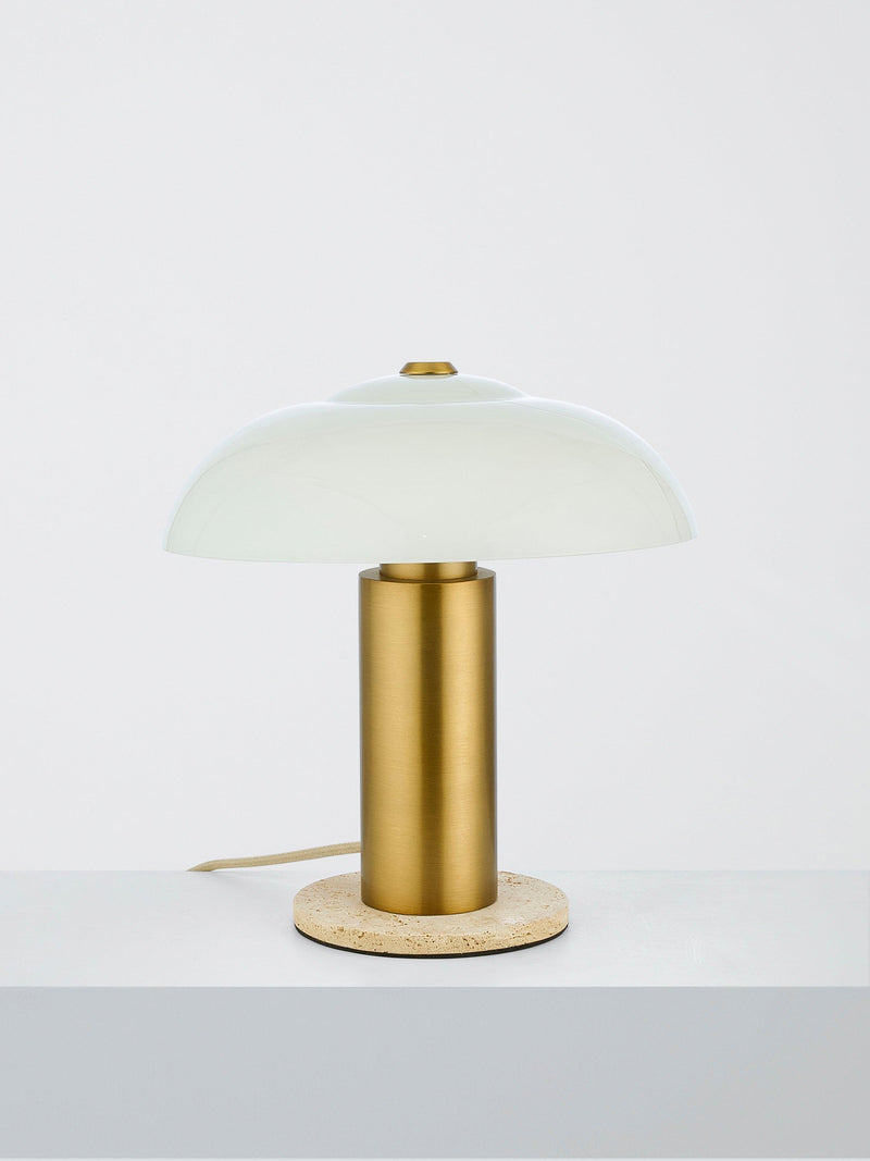 John Lewis Marlo table lamp antique brass, UK version