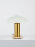 John Lewis Marlo table lamp antique brass, UK version
