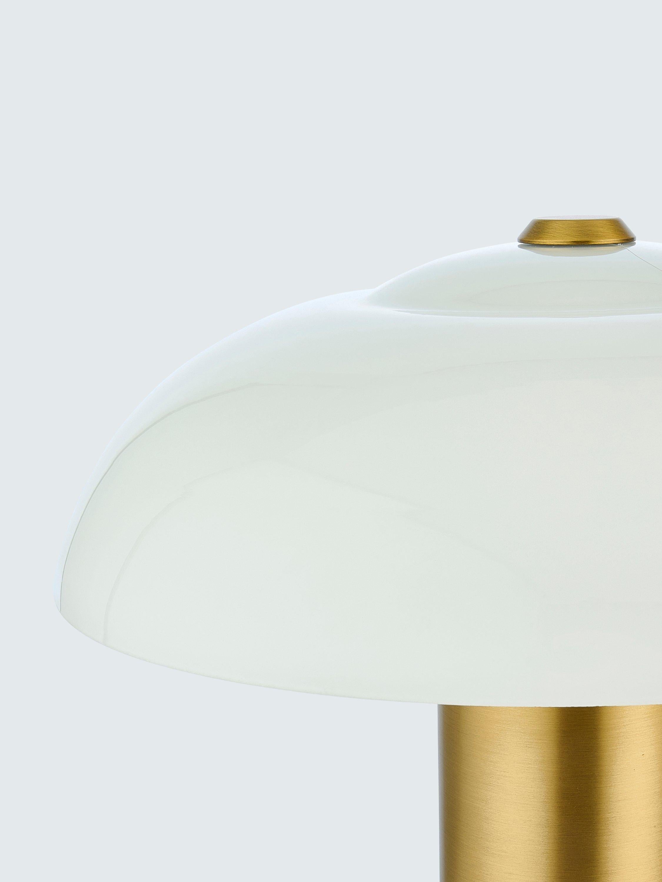 John Lewis Marlo table lamp antique brass, UK version