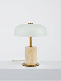 John Lewis Porcini marble mini table lamp in off white (British brand)