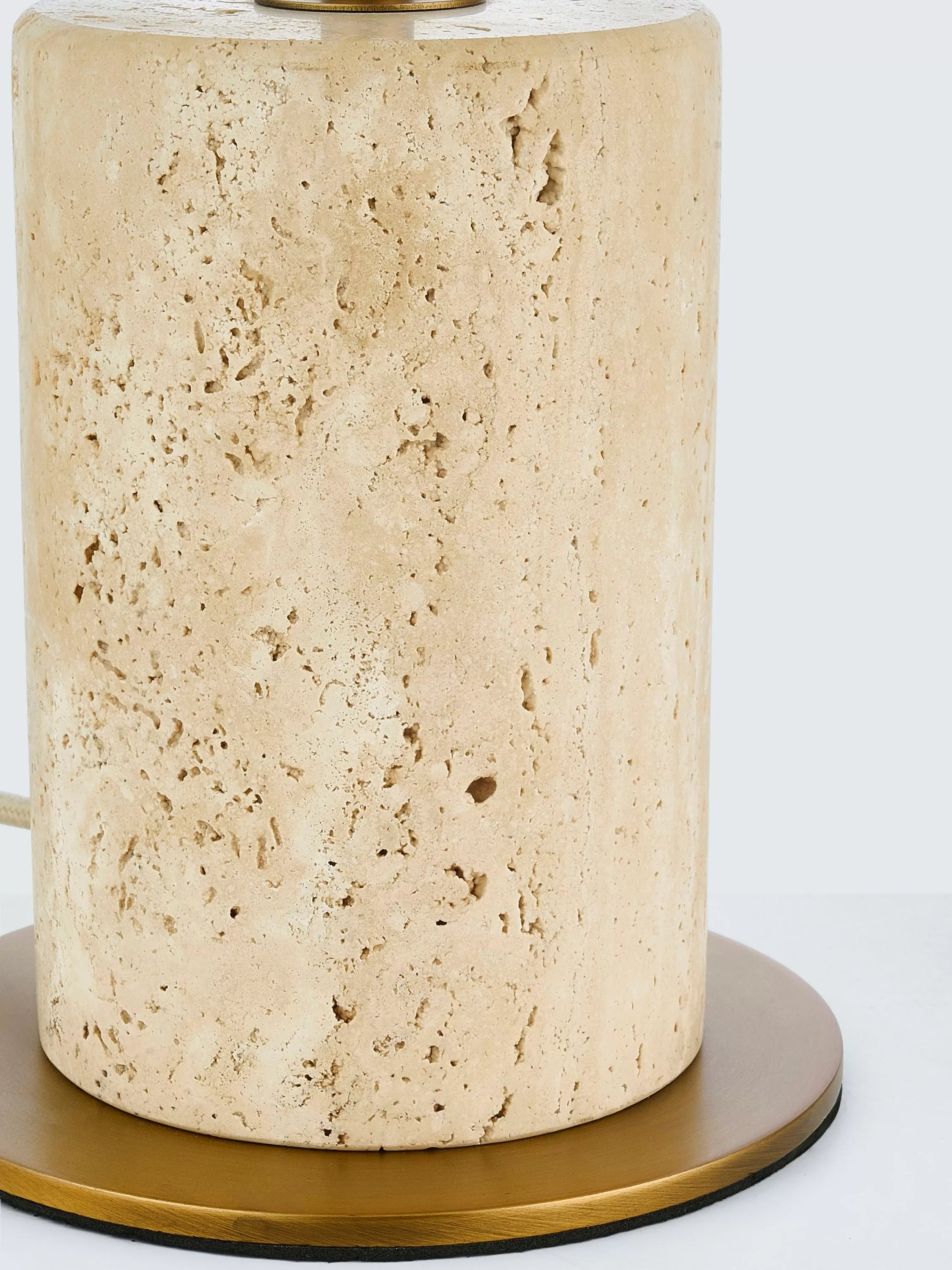 John Lewis Porcini marble mini table lamp in off white (British brand)