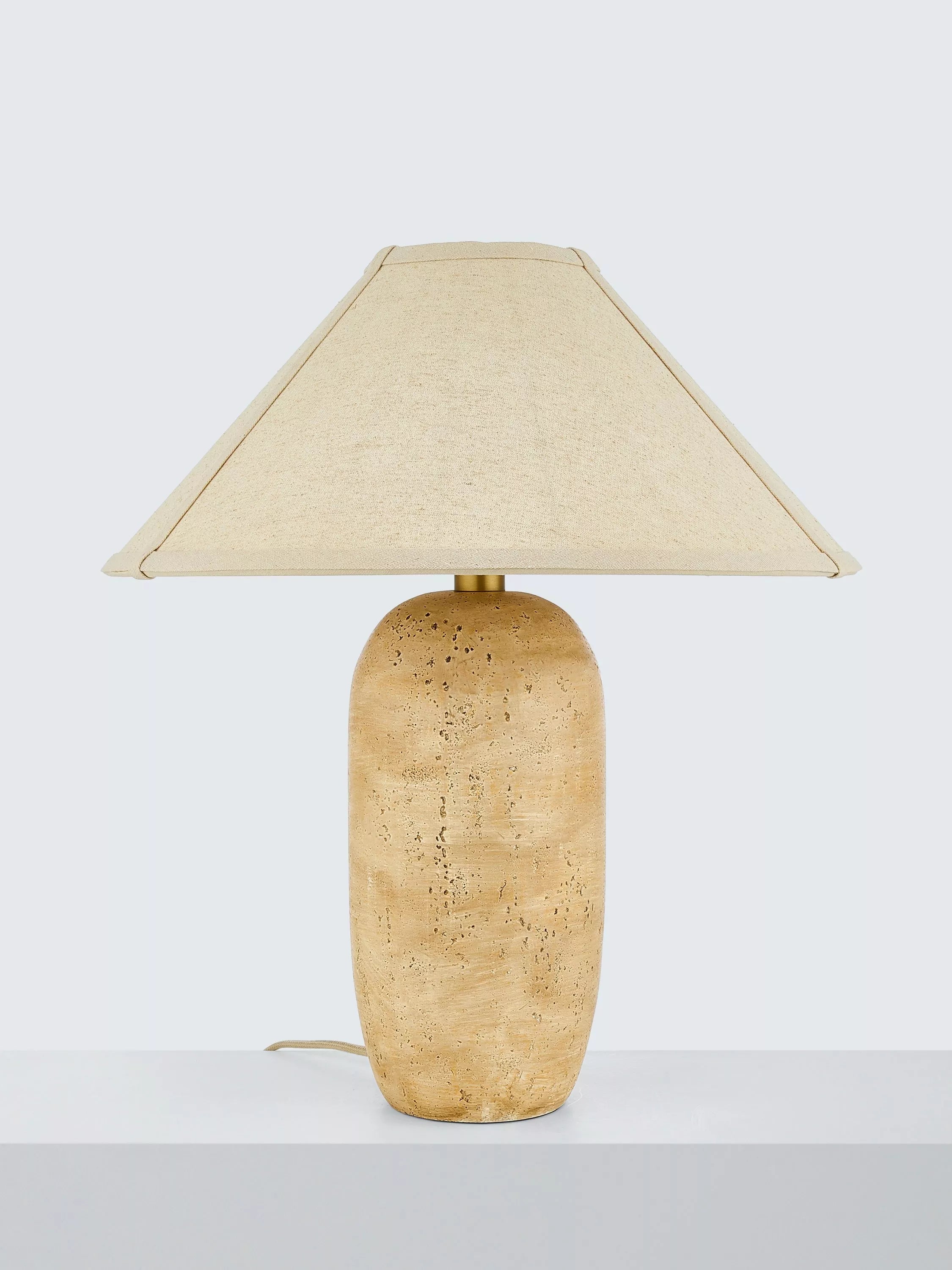 John Lewis Rune concrete table lamp medium (British brand)