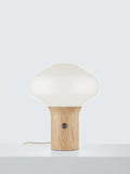 John Lewis Temple table lamp oak effect medium, UK version