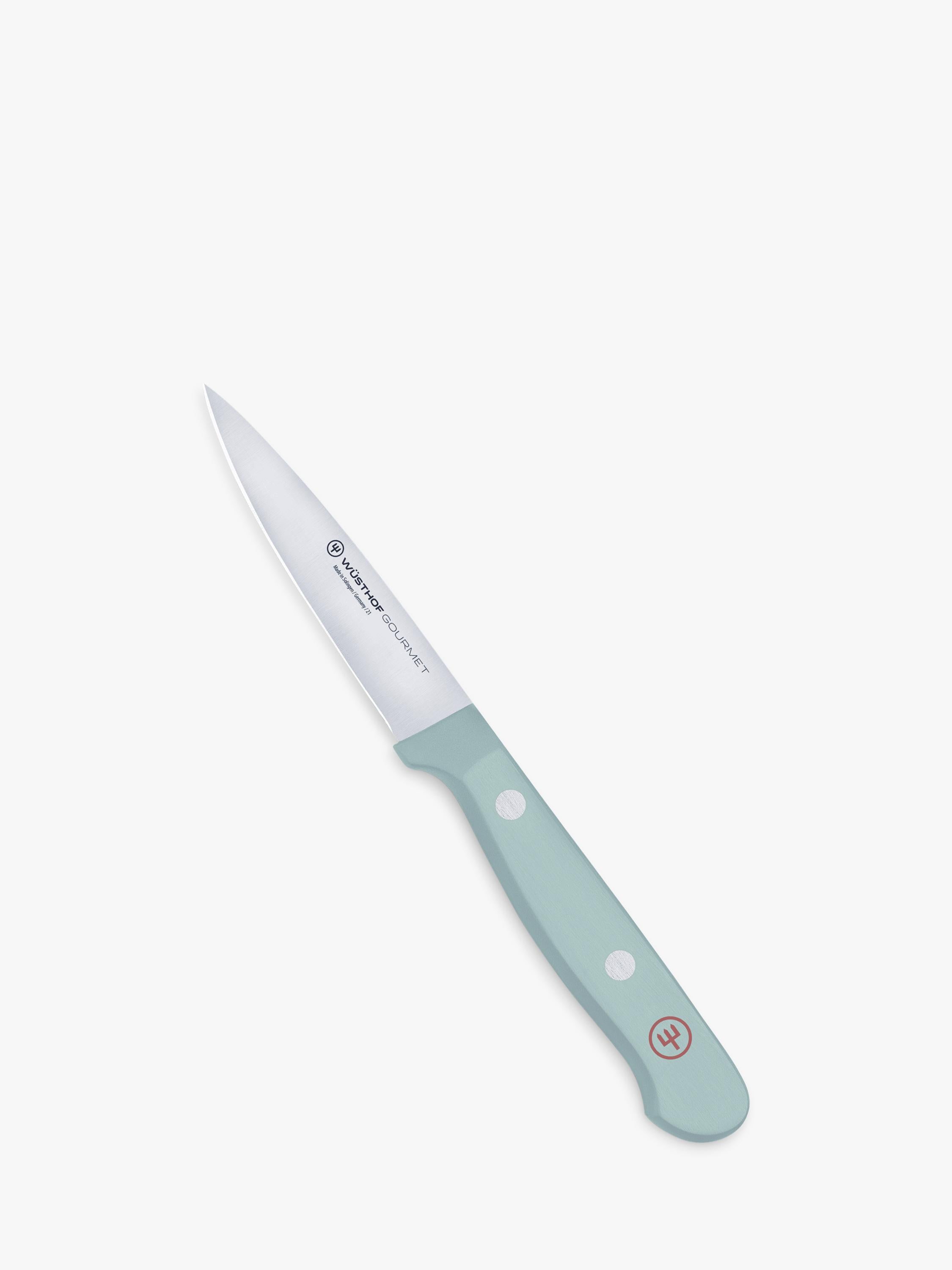 WÜSTHOF Gourmet quiet blue knife set with in-drawer tray (British brand)