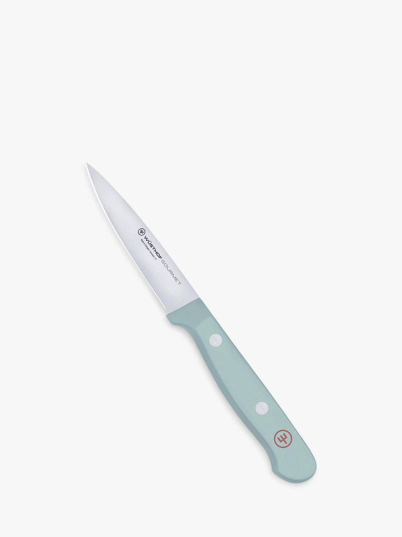 WÜSTHOF Gourmet quiet blue knife set with in-drawer tray (British brand)