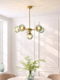 John Lewis Austen green ribbed glass pendant light - British product