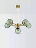John Lewis Austen green ribbed glass pendant light - British product