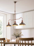 John Lewis Baldwin 3 pendant bar ceiling light pewter (British brand)