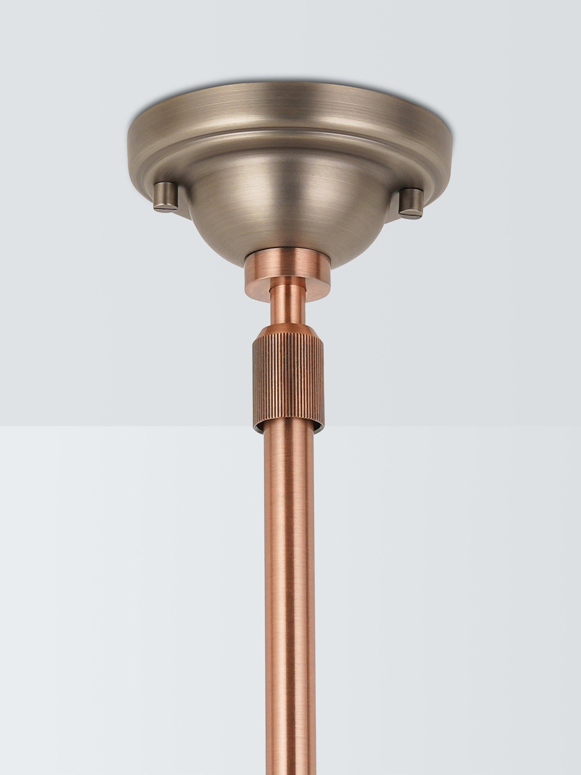 John Lewis Baldwin 3 pendant bar ceiling light pewter (British brand)