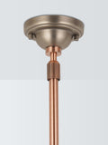 John Lewis Baldwin 3 pendant bar ceiling light pewter (British brand)