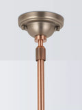 John Lewis Baldwin 3 pendant bar ceiling light pewter (British brand)