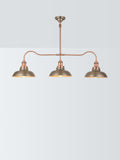 John Lewis Baldwin 3 pendant bar ceiling light pewter (British brand)
