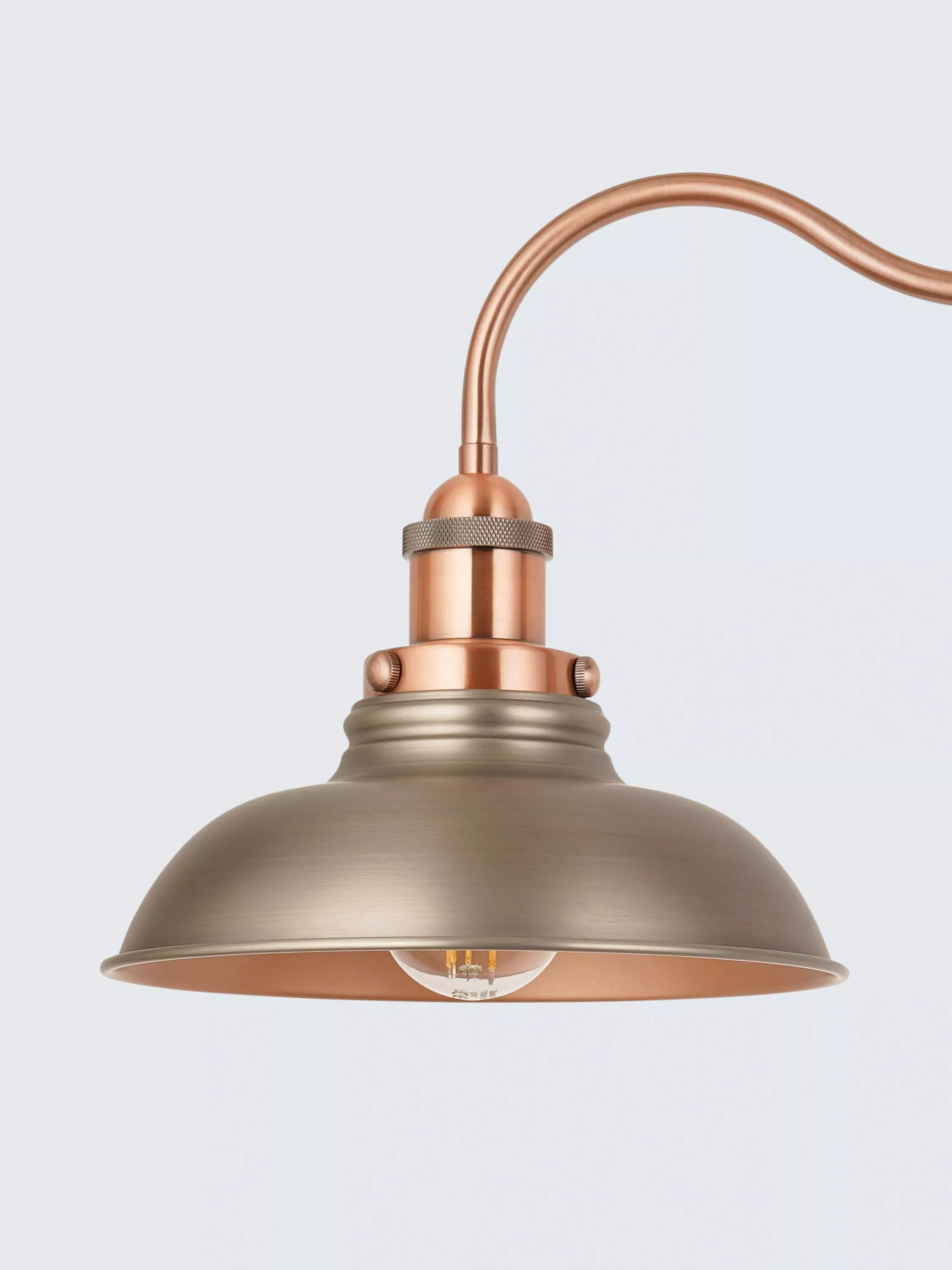 John Lewis Baldwin 3 pendant bar ceiling light pewter (British brand)