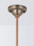 John Lewis Baldwin 3 pendant bar ceiling light pewter (British brand)