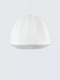 John Lewis Blake Pleat pendant ceiling shade 42cm marshmallow, UK version