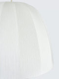 John Lewis Blake Pleat pendant ceiling shade 42cm marshmallow, UK version