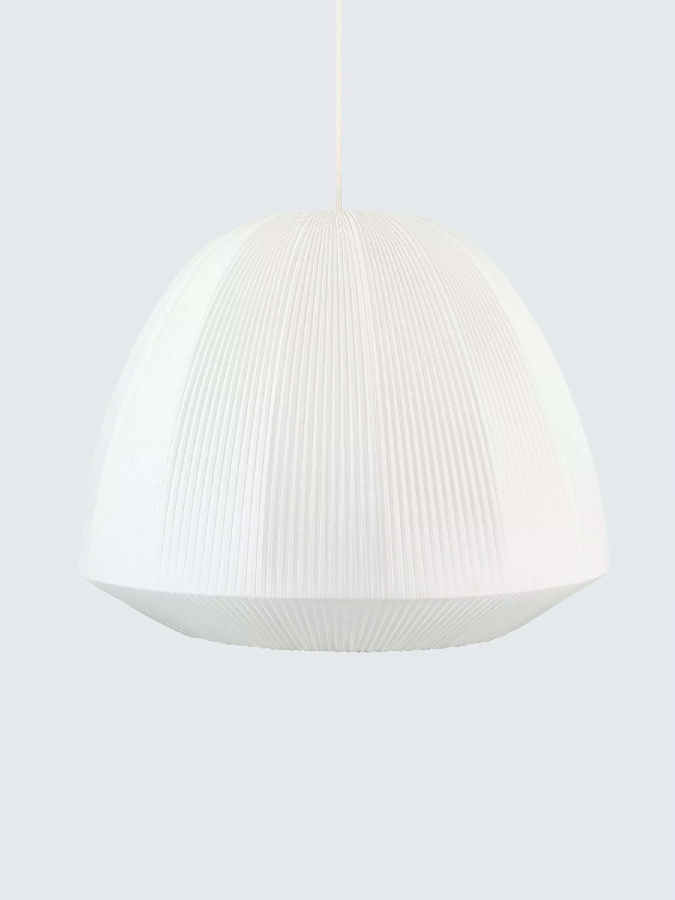 John Lewis Blake pleat pendant ceiling shade 55cm (British brand)