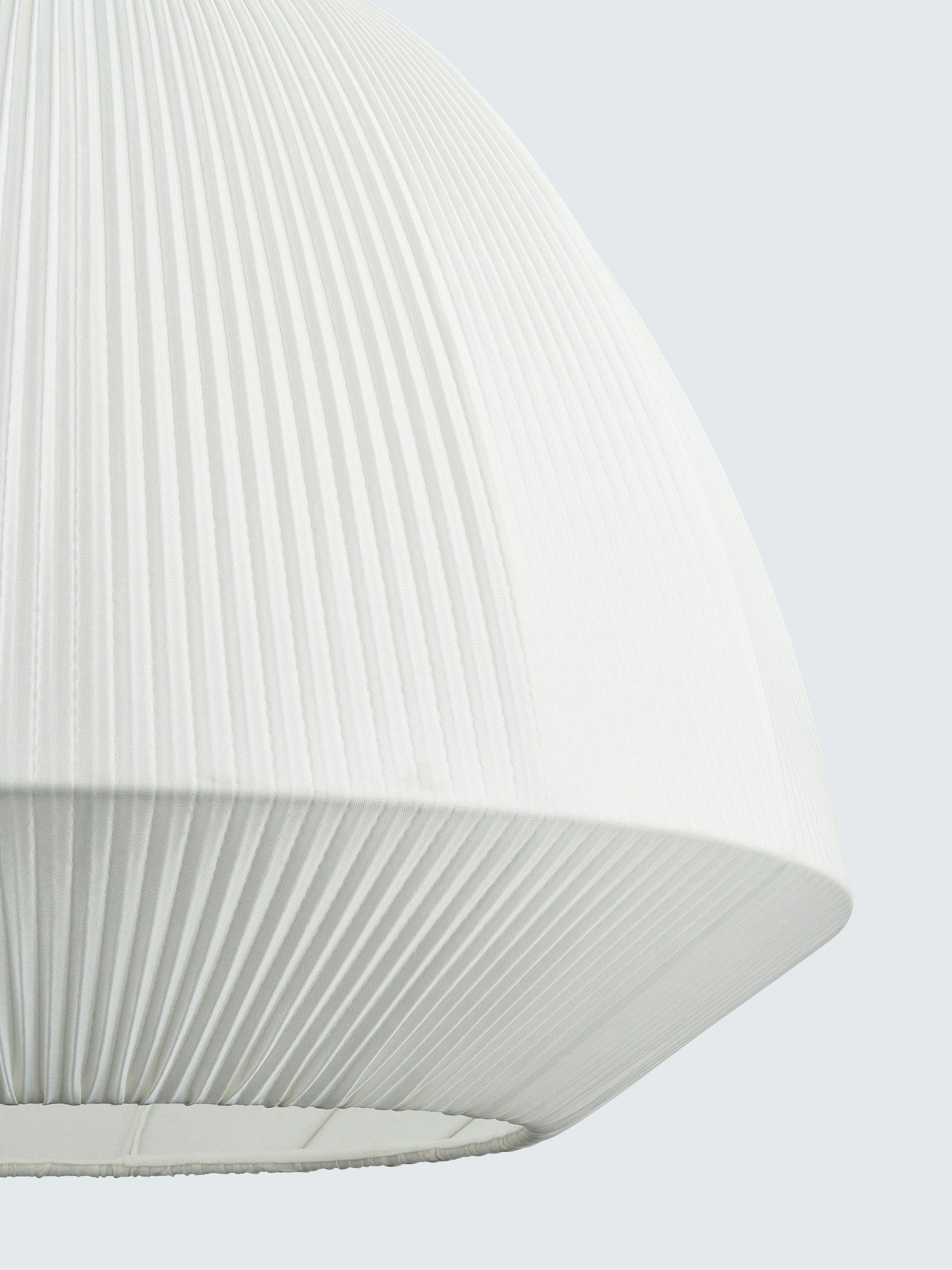 John Lewis Blake pleat pendant ceiling shade 55cm (British brand)