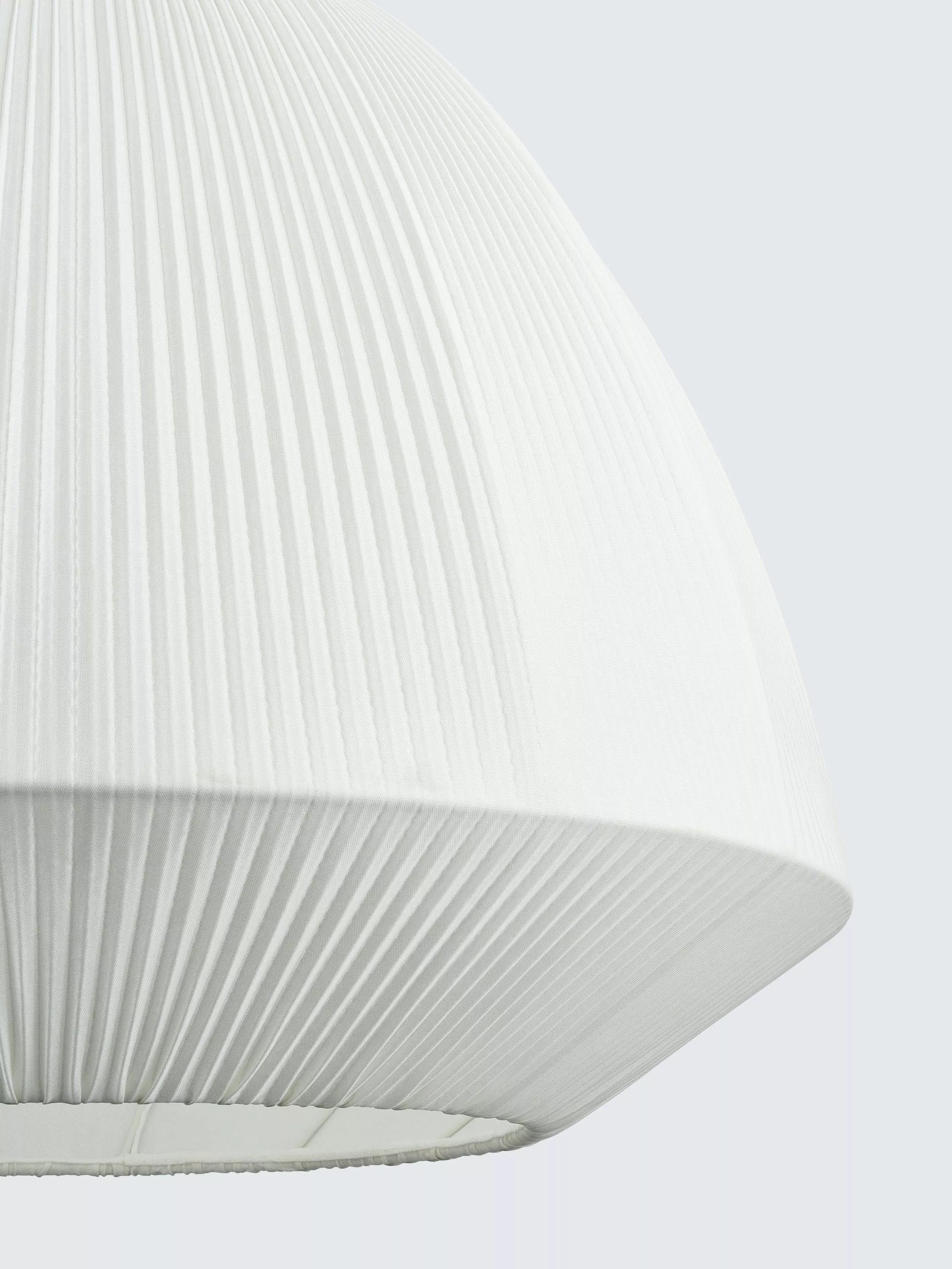 John Lewis Blake pleat pendant ceiling shade 55cm (British brand)