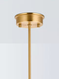 John Lewis Cuthbert ceiling light antique brass, imported from the UK