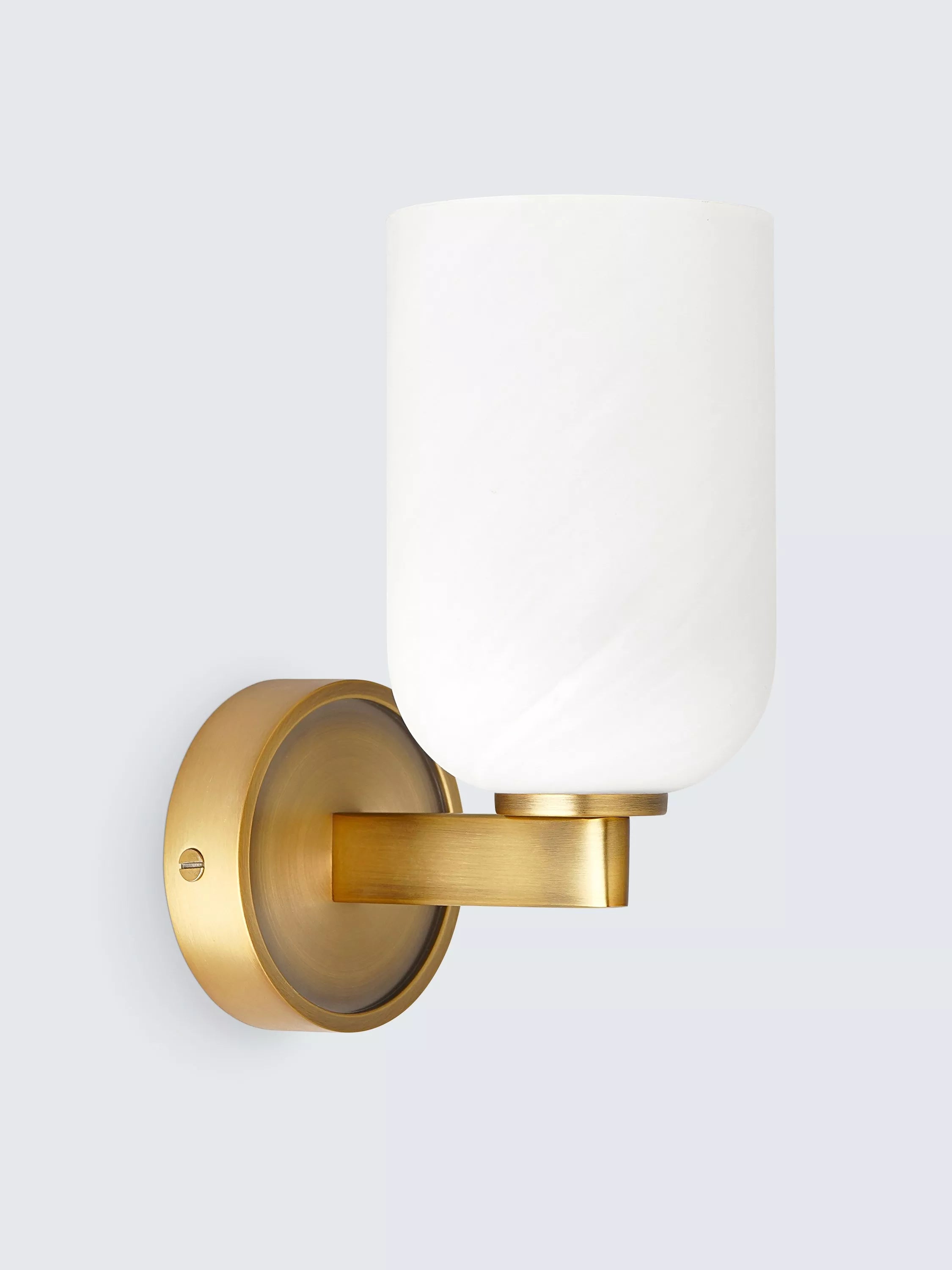 John Lewis Samir wall light warm matt antique brass - British product
