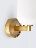 John Lewis Samir wall light warm matt antique brass - British product