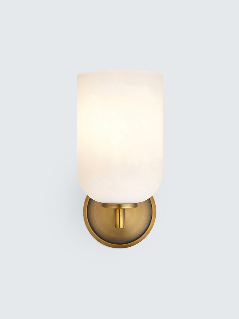 John Lewis Samir wall light warm matt antique brass - British product