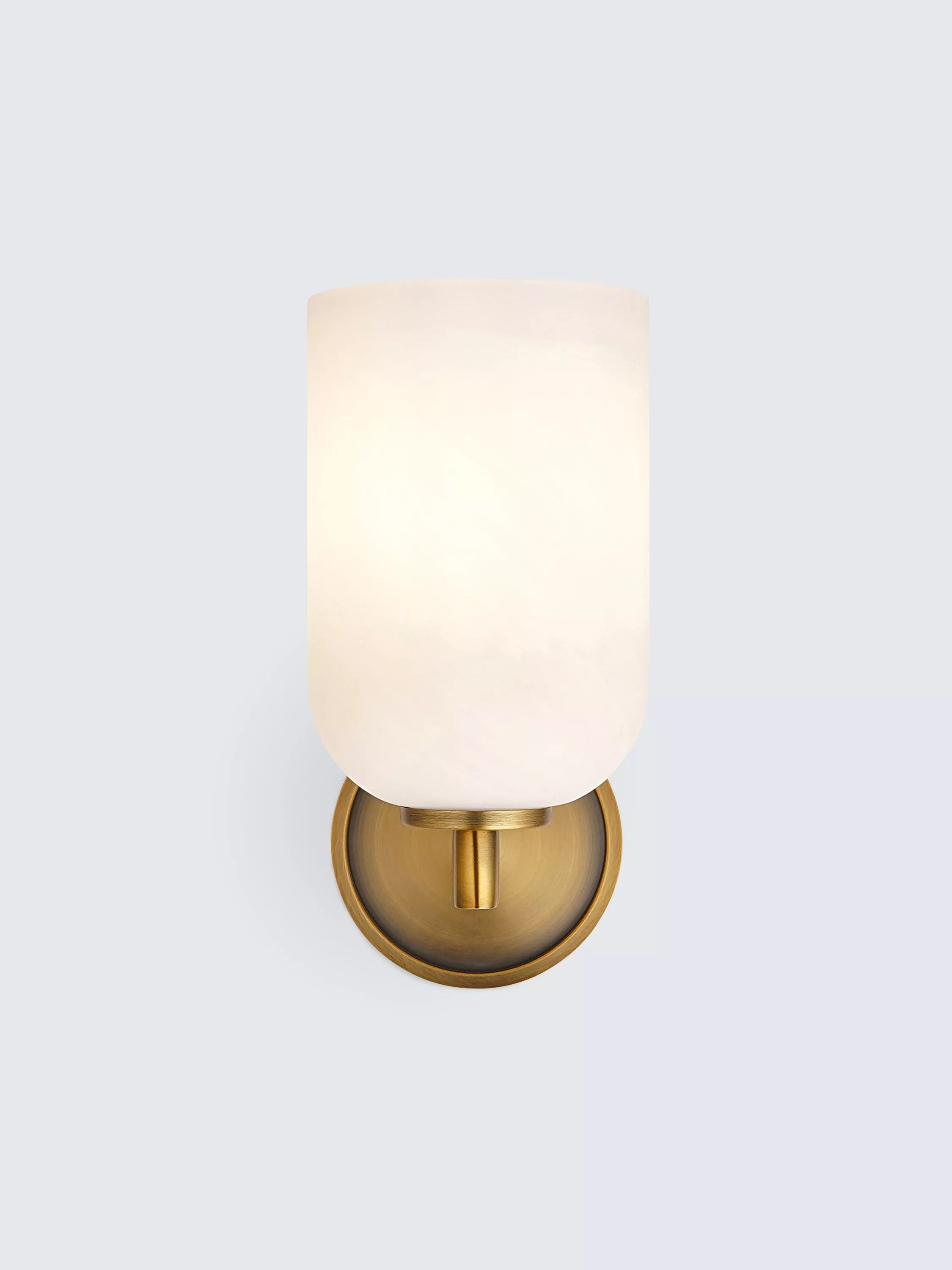 John Lewis Samir wall light warm matt antique brass - British product