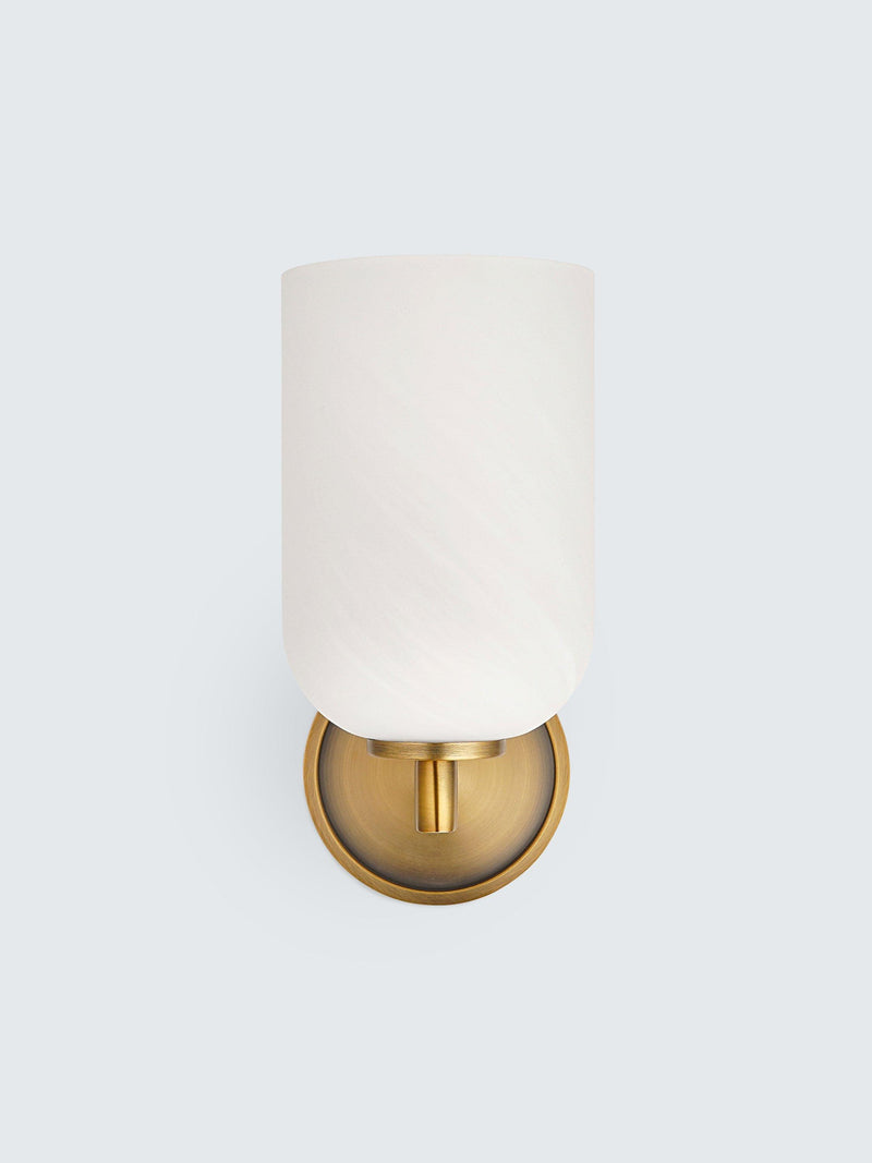 John Lewis Samir wall light warm matt antique brass - British product