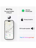 Apple AirTag 2nd Generation Bluetooth tracker 1 pack (British brand)