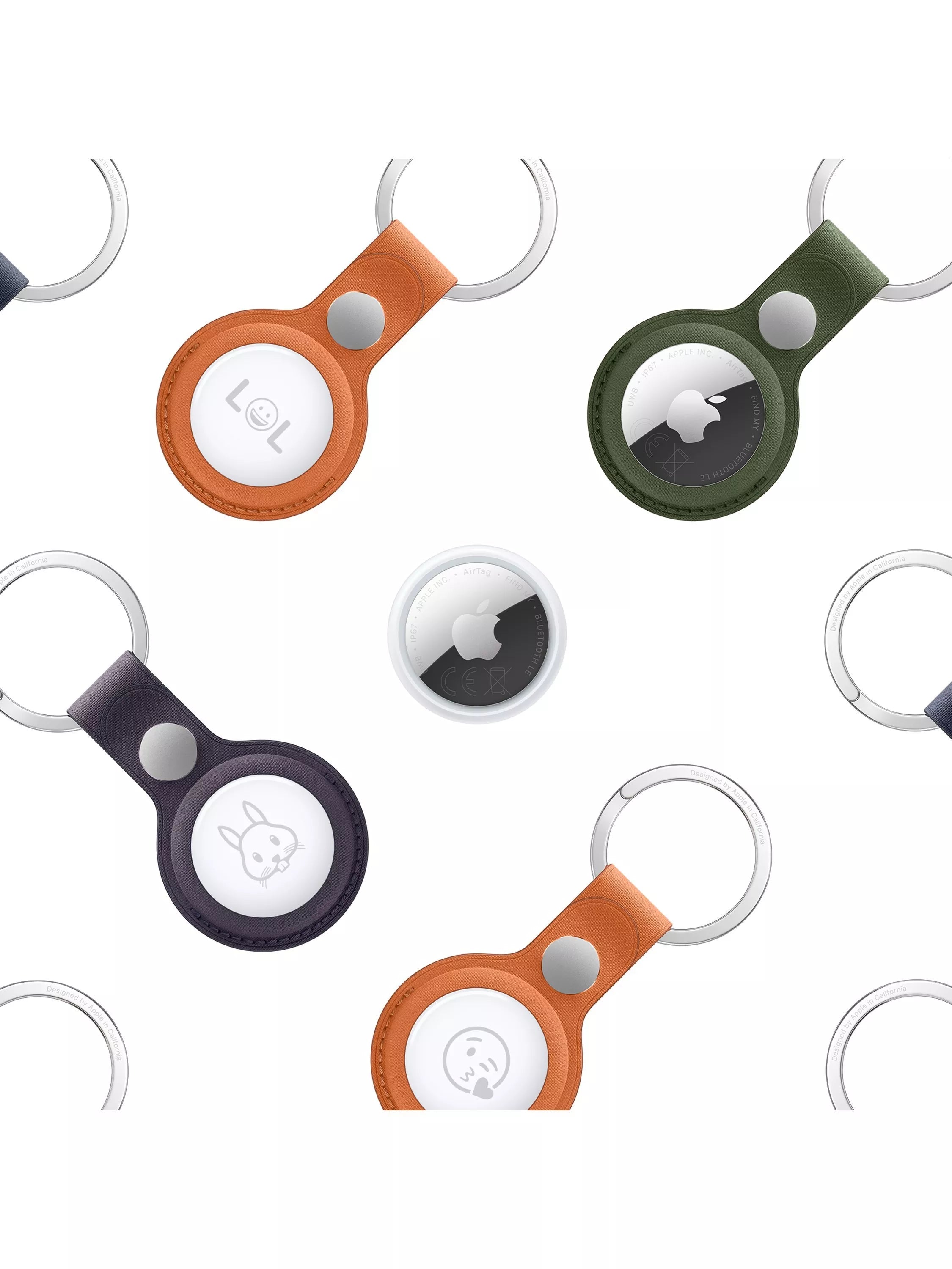 Apple AirTag 2nd Generation Bluetooth tracker 1 pack (British brand)