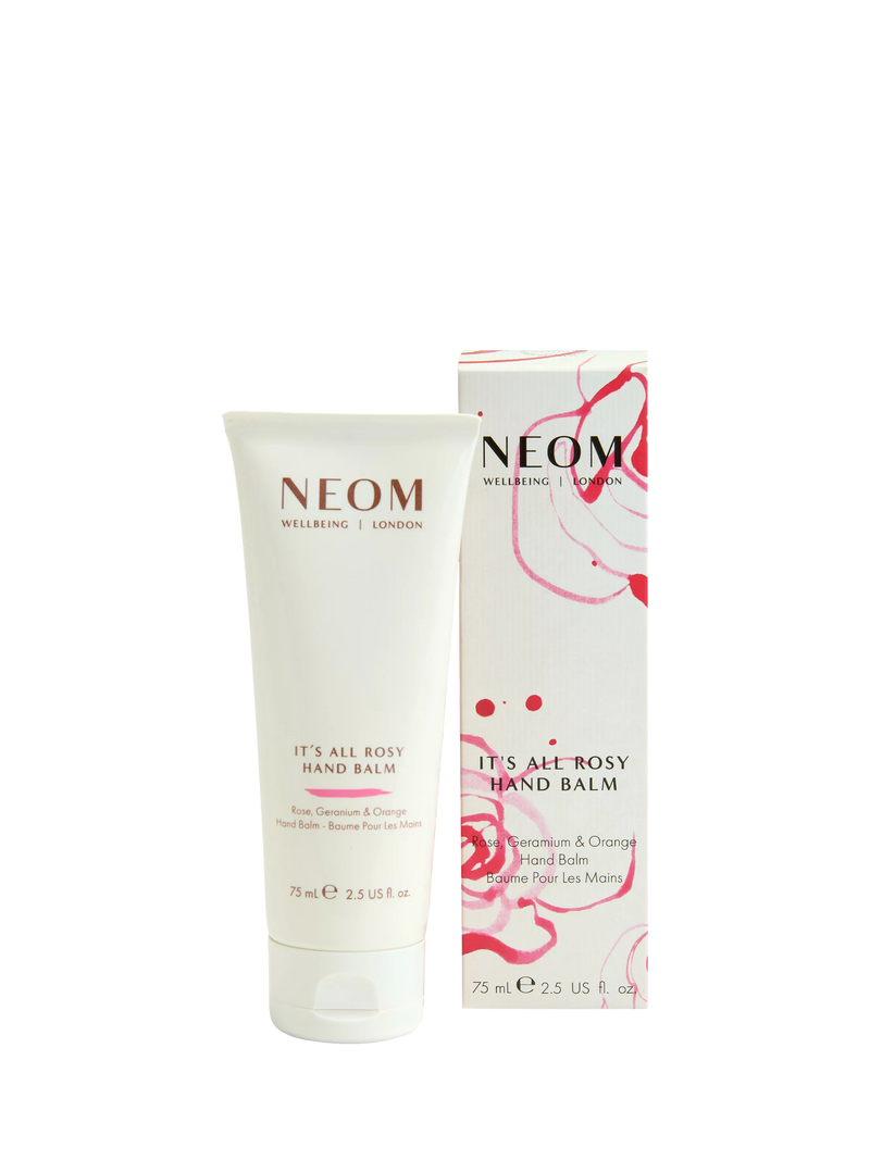 NEOM Its All Rosy hand balm 75ml, imported from the UK