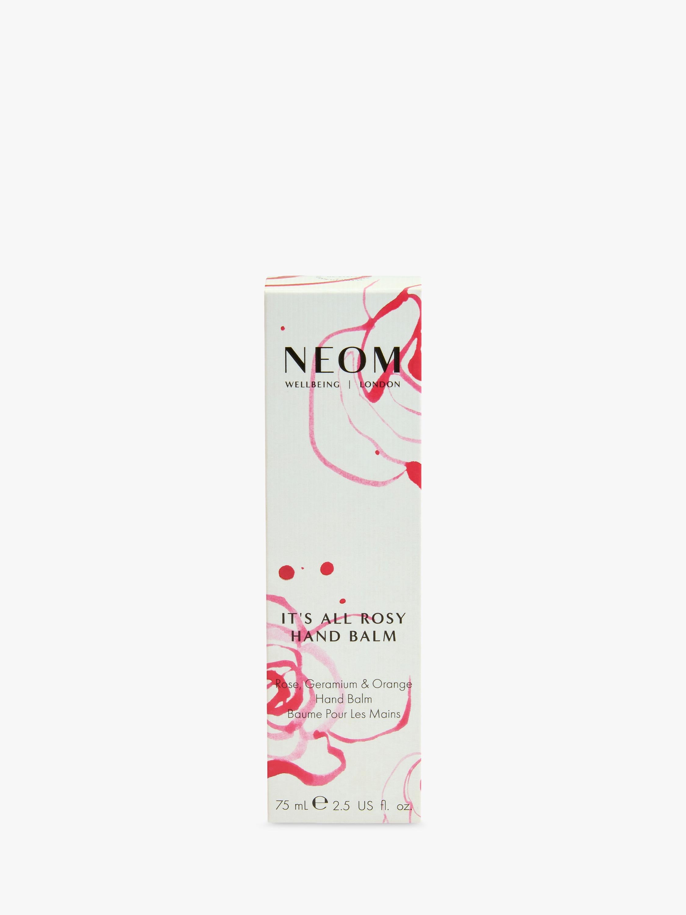 NEOM Its All Rosy hand balm 75ml, imported from the UK