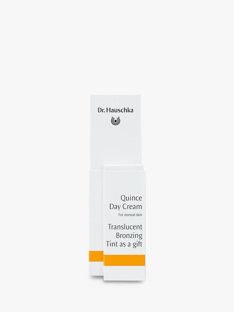 Dr Hauschka Quince Day Cream gift set with bronzing tint 30ml, imported from the UK