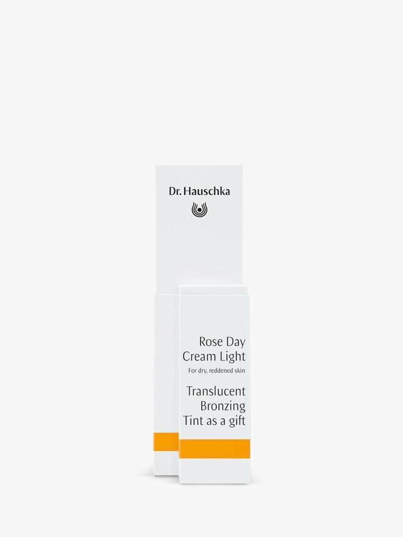 Dr Hauschka skincare gift set with rose cream and bronzing tint, UK version