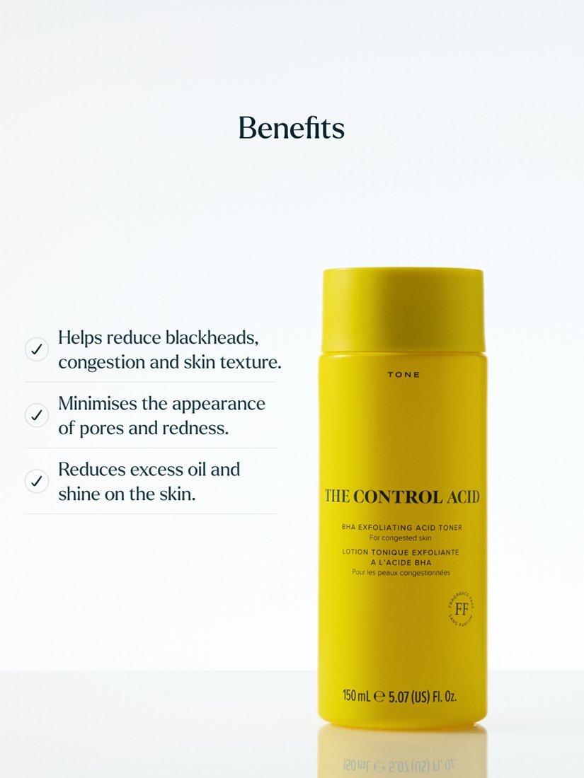 Skin Rocks The Control Acid BHA exfoliating toner 150ml (British brand)