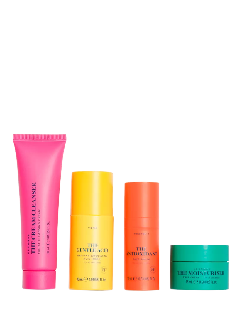 Skin Rocks AM Routine mini skincare gift set, UK version