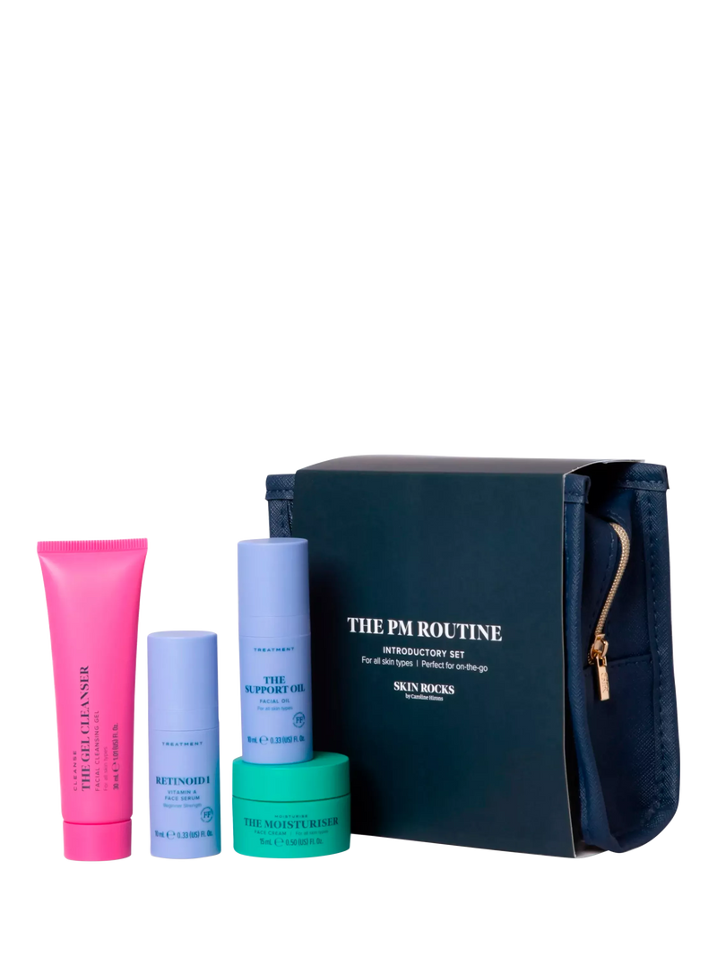 Skin Rocks PM Routine mini skincare gift set - British product