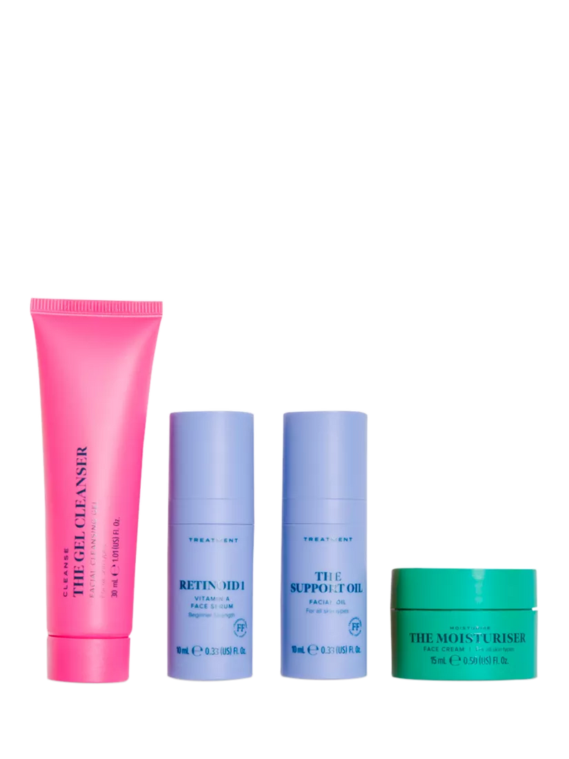 Skin Rocks PM Routine mini skincare gift set - British product
