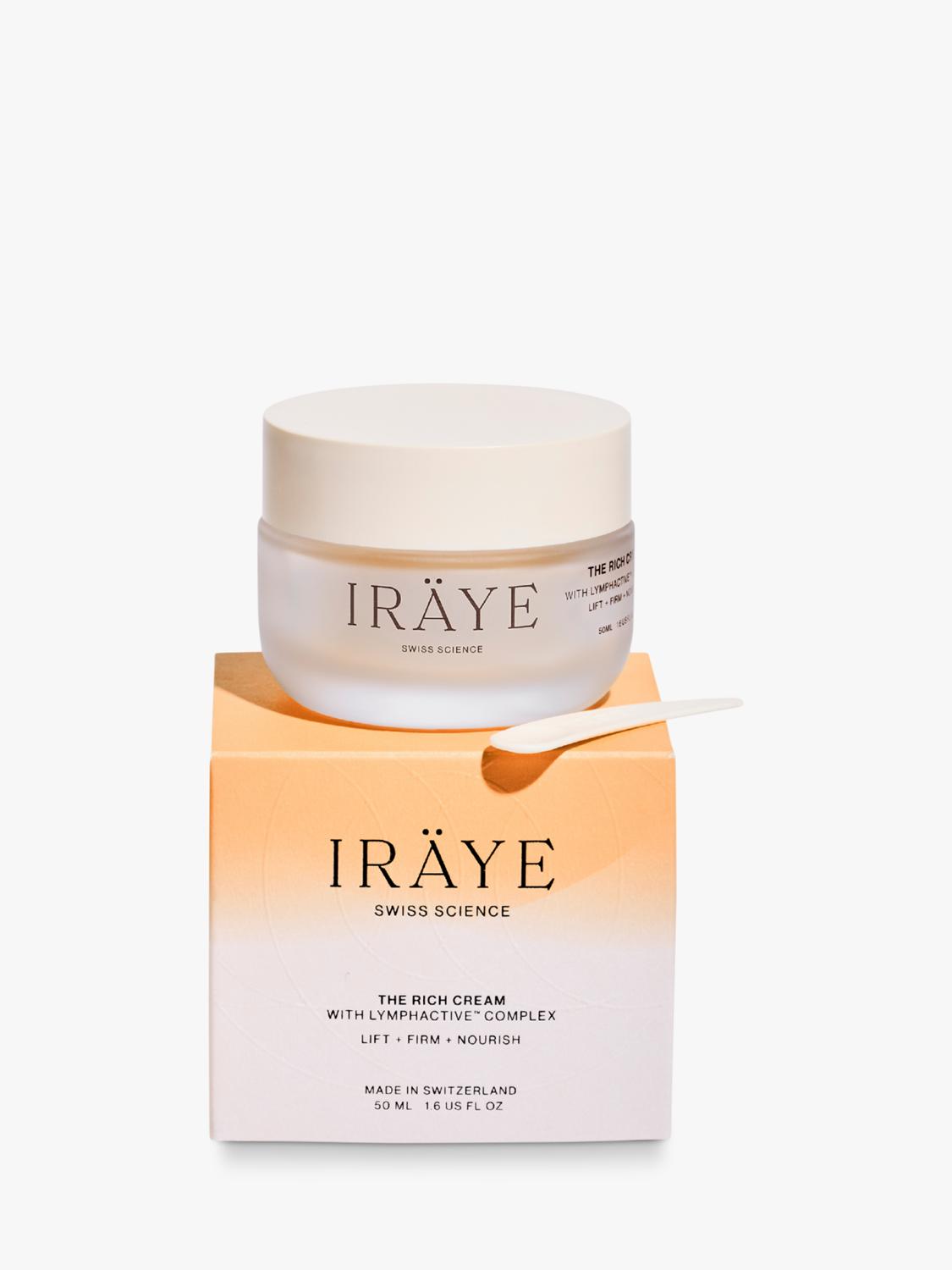 IRÄYE Skincare The Rich Cream 50ml refillable jar - British product