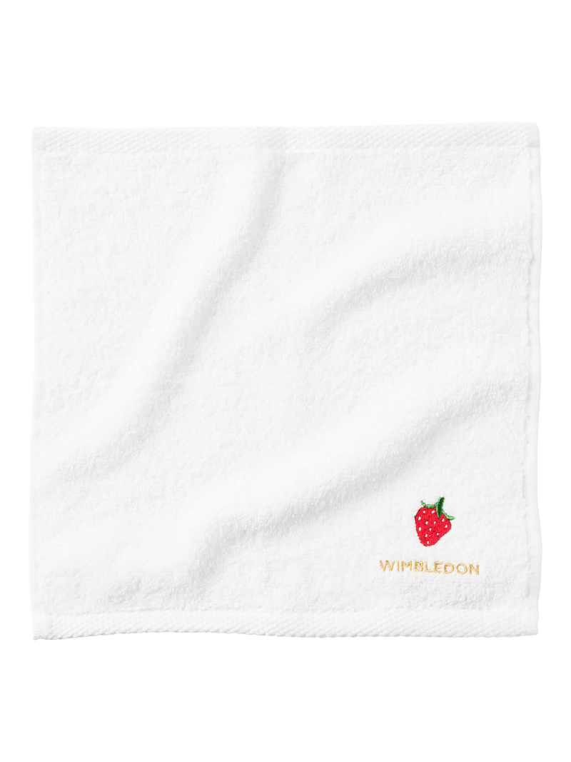 Christy Wimbledon face cloths pack of 5 white cotton, UK version