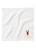 Christy Wimbledon face cloths pack of 5 white cotton, UK version