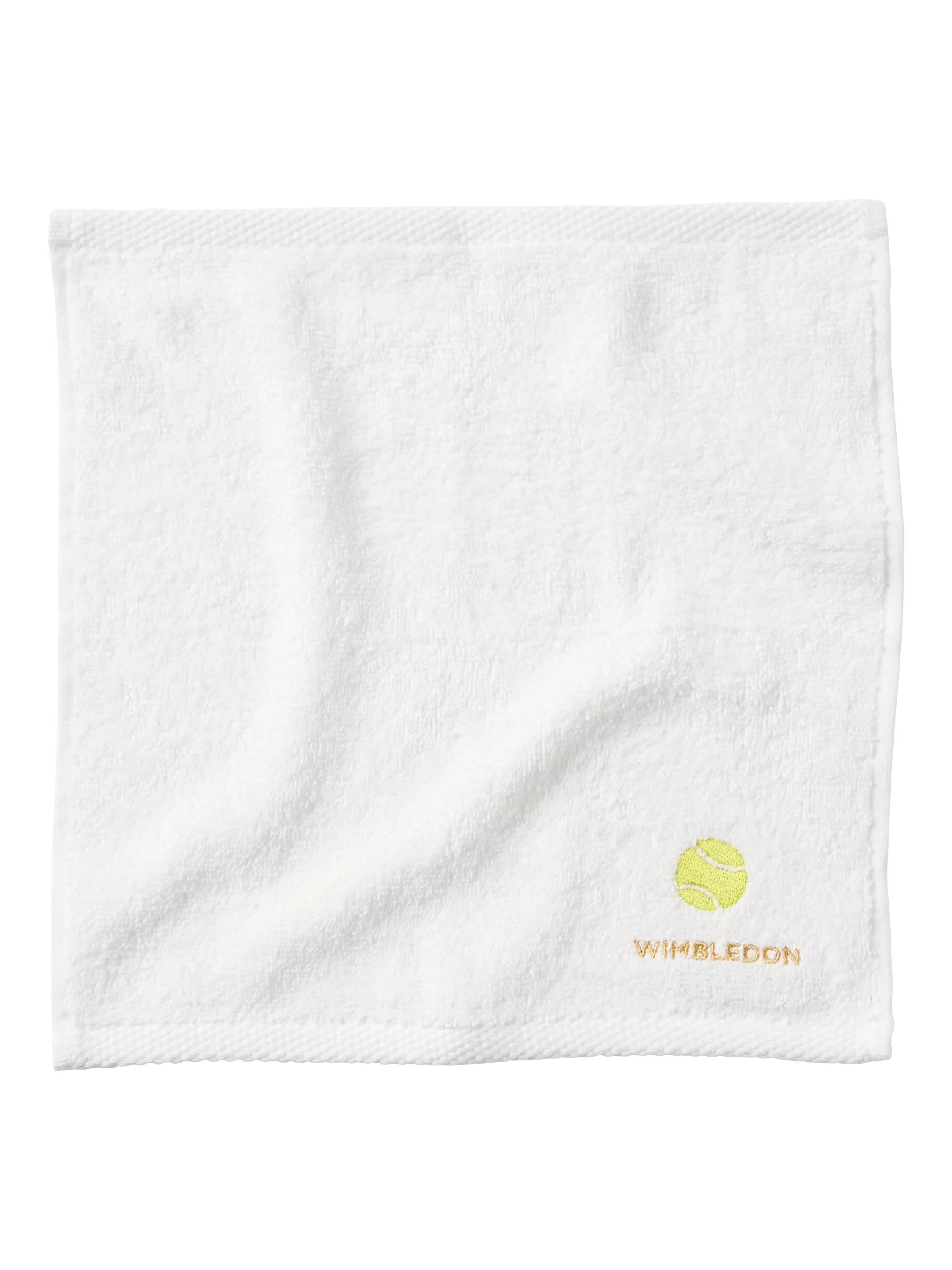 Christy Wimbledon face cloths pack of 5 white cotton, UK version