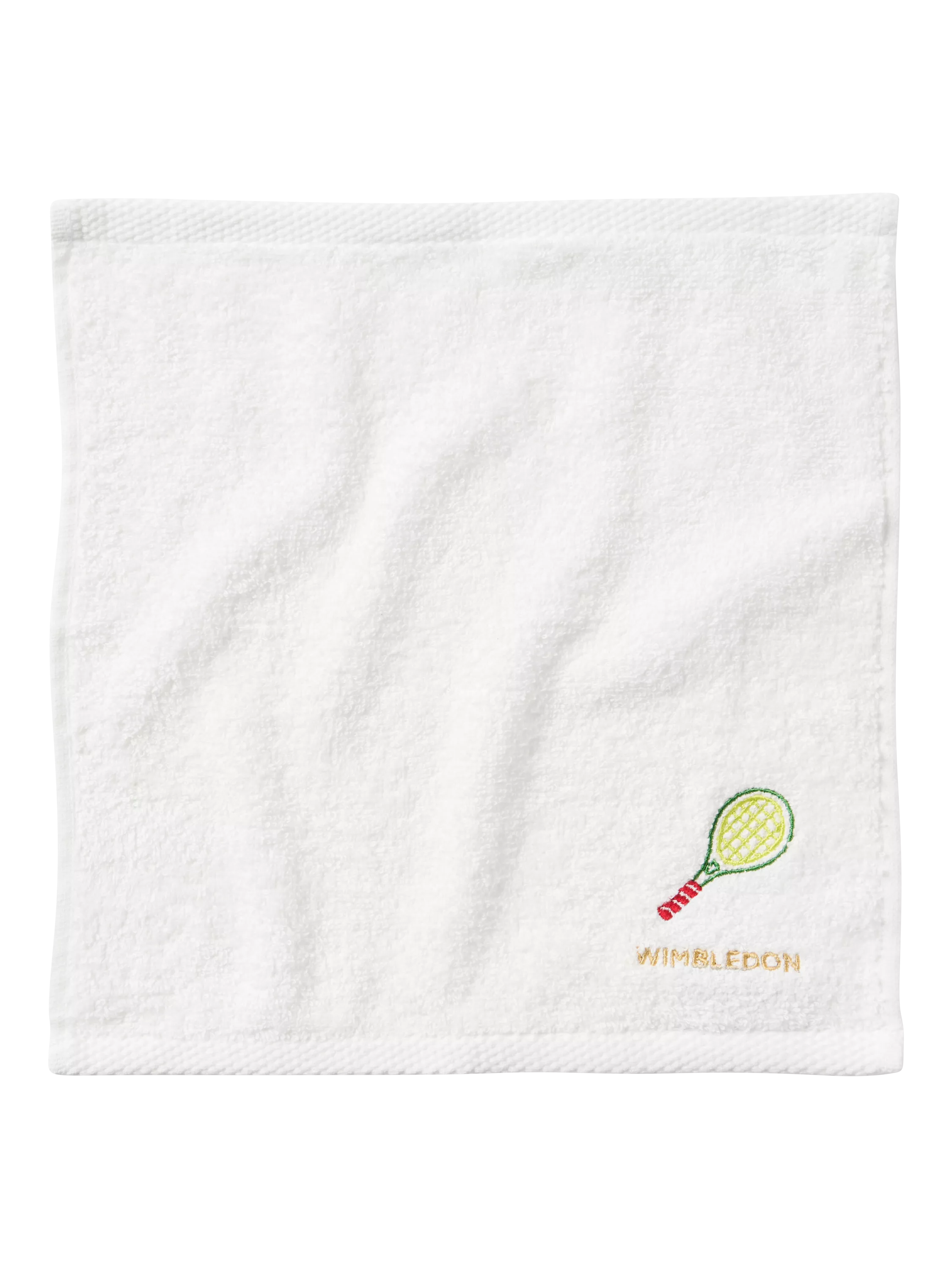 Christy Wimbledon face cloths pack of 5 white cotton, UK version