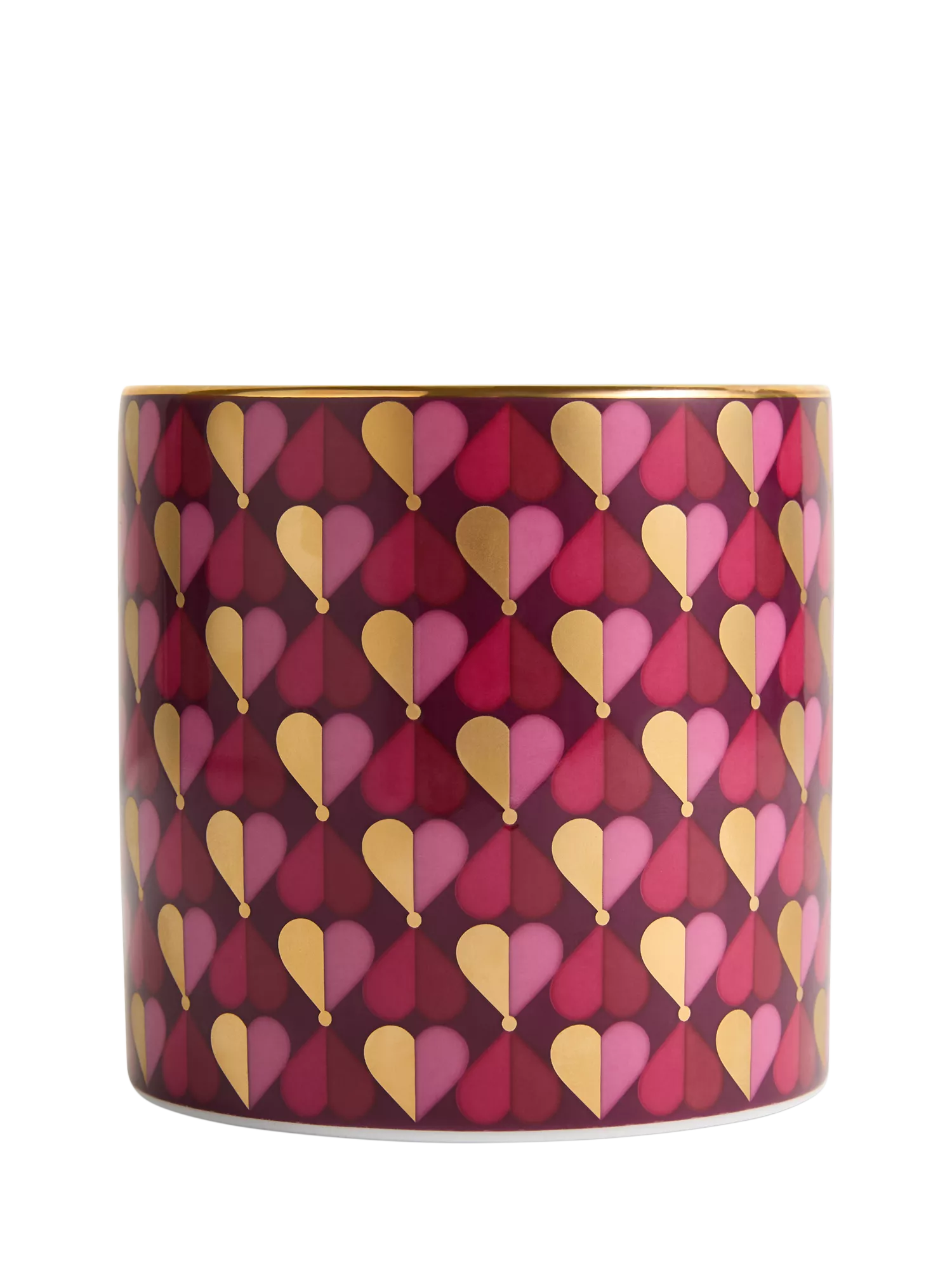 Wedgwood Love bone china desk mug 330ml magenta - British product