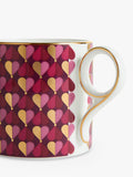 Wedgwood Love bone china desk mug 330ml magenta - British product